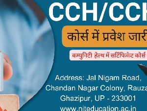 Certificate in Community Health (CCH) - Recognized Govt Of India